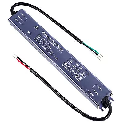 12 Volt LED Driver Outdoor 150 Watts 12V DC Low Voltage Transformer IP67 Wate... • $48.66