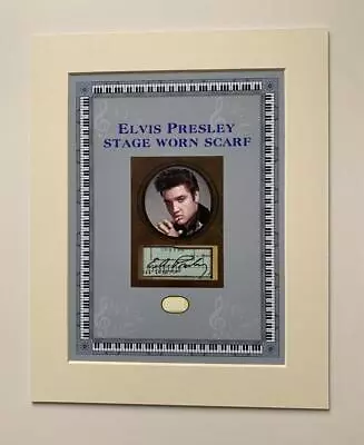Elvis Presley #d Personally Owned & Worn Concert Scarf Swatch Loa & Free Gifts • $37.32