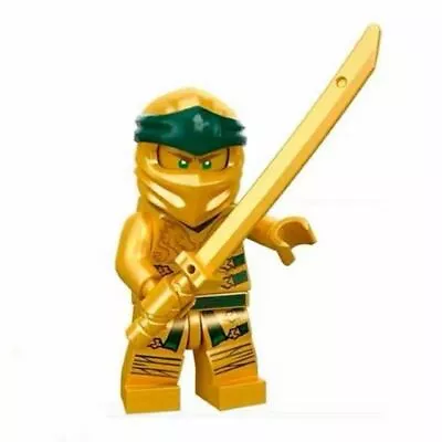 LEGO Ninjago Minifigure Golden Ninja Lloyd New Version • $24.99