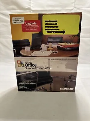 Microsoft Office 2003 Standard Edition Full Version Requires Windows 2000 Or XP • $20