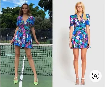 $350 • Buy Alice McCall Midnight Radio Mini Dress - Glacier Size 12 New With Tags