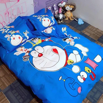 £56.57 • Buy Comic Cute Style Doraemon Duvet Cover Bedding Set Quilt Pillowcase Cover Set