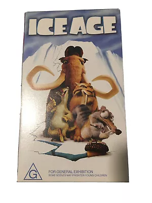 VHS Movie | Ice Age (2002) | Ray Romano; John Leguizamo; Denis Leary; Jack Black • $3.95