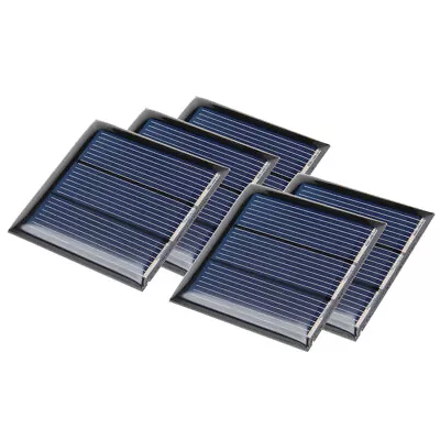 5Pcs 1.5V 150mA Poly Mini Solar Cell Panel Module DIY For Phone Toys Charger • $7.22