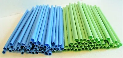 Paper Craft Art Straws Blue & Green Crafting Modelling Collage Structures Maths • £3.75