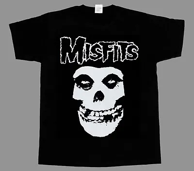 Misfits Skull Earth Ad A.d. Wolfs Blood Danzig New Black  T-shirt 345xl • $16.99