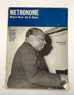 Metronome Jazz Magazine Count Basie Kenton 1953 (Fair) • $4.41