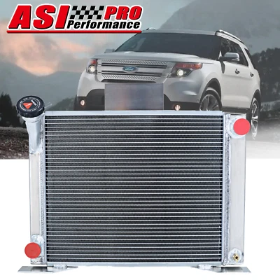 $229 • Buy 4 Row Aluminum Radiator Fit Ford Ranger V8 Engine Swap 1982-1994 1985 1986 93