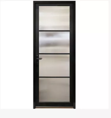 36  X 96  4 Lite Fibercraft Narrow Profile Entry Door • $5849