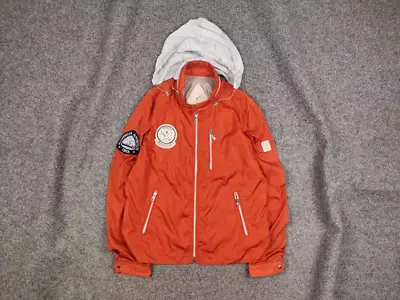 Montecore Design Premium Orange Polyamide Windbreaker Jacket • $95