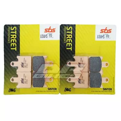 Kawasaki ZZR1400 2006 - 2019 SBS Street Sintered Front Brake Pads 838HS • £91.08