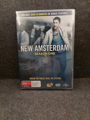 New Amsterdam Season 1  6X DVD  SET R4  EXC FREE POST • $17.95