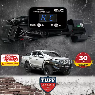 Mitsubishi Triton MR 2018-2021 IDrive Black EVC WindBooster Throttle Controller • $219.95