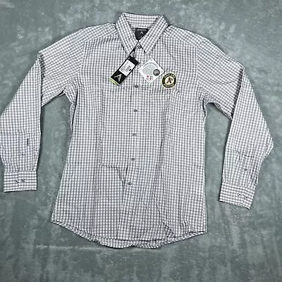 Oakland Athletics Antigua Button Up Shirt Size Medium • $29.99