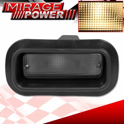 Universal JDM Edm Style Rear Bumper Driving Running Fog Light Lamp Smoke Lens • $29.99