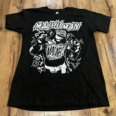 PWT Macho Man Randy Savage T-Shirt (Medium) | Pro Wrestling Crate | WCW WWF • $9.99