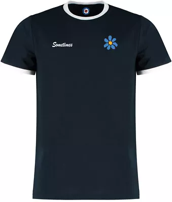 James Sometimes Daisy Quality Ringer T-Shirt - 5 Colours • £16.99