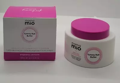 Mama Mio Tummy Rub Butter 4.1 Fl Oz 120 Ml. Scar & Stretch Mark Reducer • $12