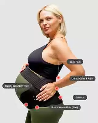 BABYGO 4 In 1 PREGNANCY SUPPORT BELT MATERNITY POST PARTUM BAND NEW LARGE • £22.99