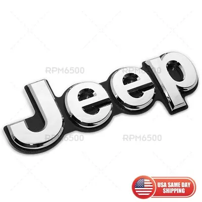 14-22 Jeep Grand Cherokee Liftgate Emblem Nameplate Badge Mopar 68217340AA • $34.99