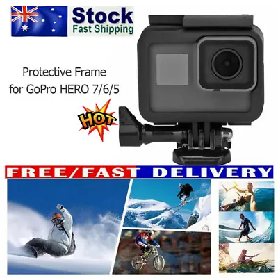 $9.85 • Buy For GoPro Hero 7/6/5 Housing Border Protective Shell Case With Socket & Screw KL