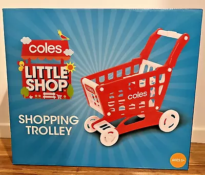 COLES LITTLE SHOP ‘18 - Shopping Trolley (Brand New) • $65