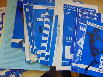 £1.99 • Buy NEW LISTING KILMARNOCK FC Home Programmes 60s-80s