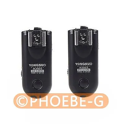 Yongnuo RF-603C II C1 Wireless Remote Flash Trigger For Canon 60D 650D 550D 5DII • £35.20