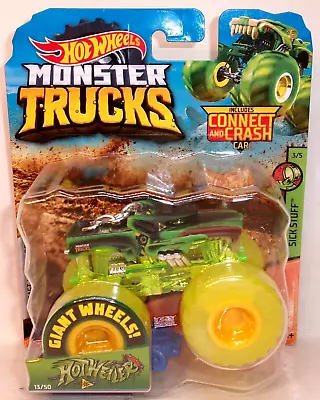 2019 Hot Wheels 1:64 Monster Trucks Sick Stuff 3/5 Hotweiler Monster Truck • $12.99