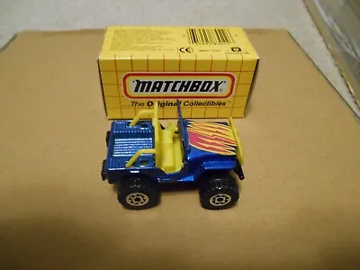 Matchbox NOS Jeep Wrangler Blue MB5  5H7 • $5.99