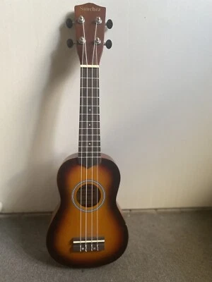 $96.99 • Buy Ukulele Sanchez Tenor, Brown Wooden With It’s Hanger