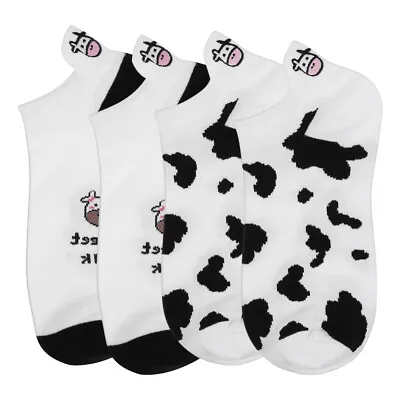 Cow Socks Baby Adorable Shorts For Under Dresses Women Print Leg Warmers • £4.89
