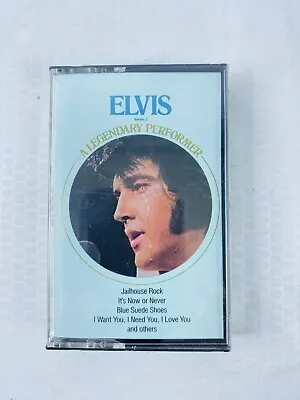 New Sealed ELVIS PRESLEY Music Cassette - Elvis Volume 1 - A Legendary Performer • $9.95