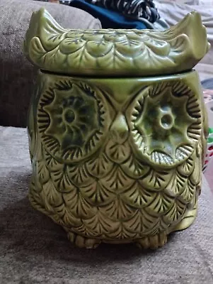 Owl 70s Cookie Jar Vintage • $25