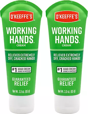 O'Keeffe'S Working Hands Hand Cream Relieves And Repairs Extremely Dry Hands 3 • $14.39