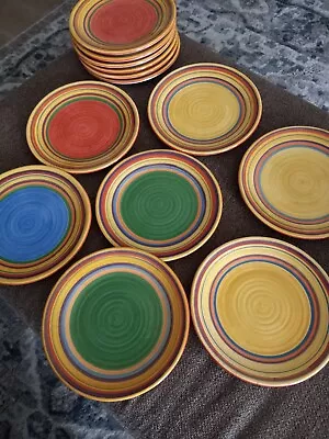 Pacific Rim Santa Fe - Pottery Stoneware - Salad Luncheon Plates • $5