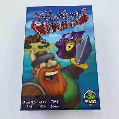 Bottlecap Vikings Board Game: Open Box Only/ Unassembled  • $19.99