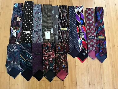 15 Assorted Brand Name Mens Silk Ties Casual And Dress • $30