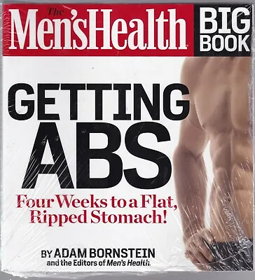 Getting Abs Exercises The Men's Health Big Book - 4 Weeks To Flat Ripped Stomach • £7.99