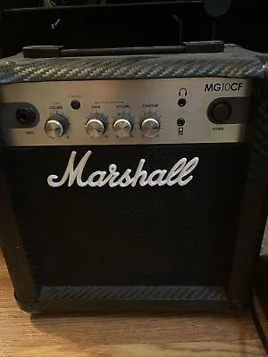 Marshall MG10CF Guitar Amplifier 10 Watt Practice Amp • $45