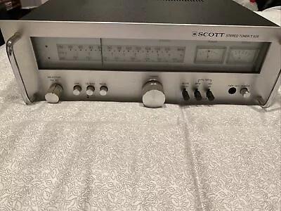 Vintage SCOTT Steel Stereo Tuner T 526 AM FM Radio 70s - TESTED Please Read • $200