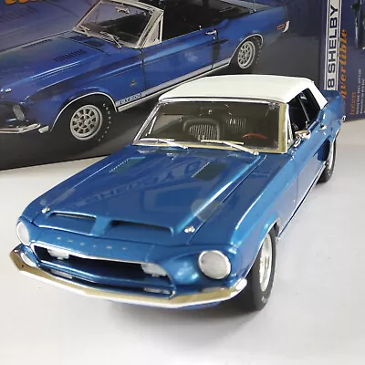 ACME 1/18 1968 Shelby GT500 Convertible Ford Mustang  LTD A1801848 New 474 • £144.99