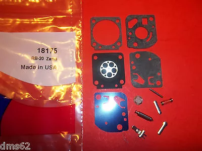 New Replacement Carburetor Kit Fits Echo Tillers Rb20 18175e Free Shipping • $9.79