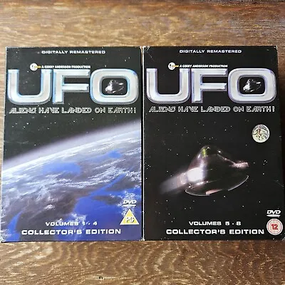 UFO Collectors Edition GERRY ANDERSON 2 DVD Box Sets Volumes 1-8 All 26 Episode • $41.50