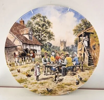£14.99 • Buy Wedgwood Harvest Supper Life On The Farm John L Chapman 