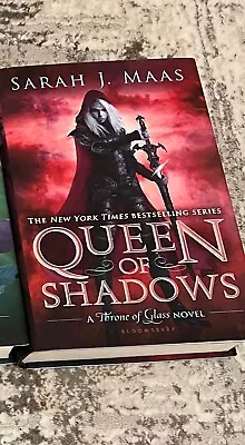 SIGNED Throne Of Glass Ser.: Queen Of Shadows By Sarah J. Maas (2015 Hardcover) • $60