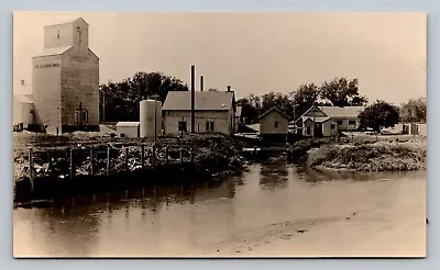 RPPC Van Ackeren Bros Exterior Business Cedar Rapids Nebraska River Real Photo • $11.95