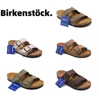 Birkenstock Arizona Birko-Flor Regular Casual Beach Sandals Men's Women 35-43 AU • $68.38