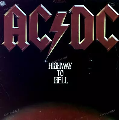 AC/DC - Highway To Hell LP AMIGA 1981 (VG/VG-) 1st GDR With Red Labels ´ • $43.99