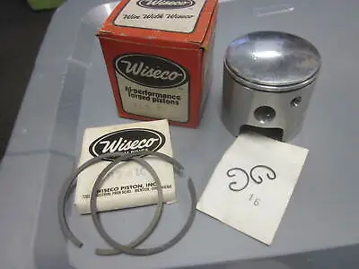 NOS Wiseco 1.00 Mm 118 Piston 2874LC Rings & Clips Bultaco 250 113P4 • $199.99